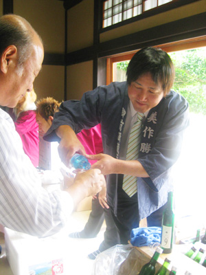 御前酒 頭応さん