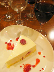 レアチーズケーキ