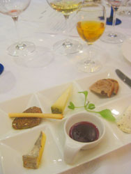 チーズの盛り合わせ