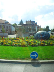 エペルネのロータリー