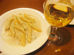 ゴルゴンゾーラのペンネ