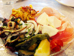 さくら組（播州赤穂）：前菜（アッサジャーレ・デッラ・カーザ）