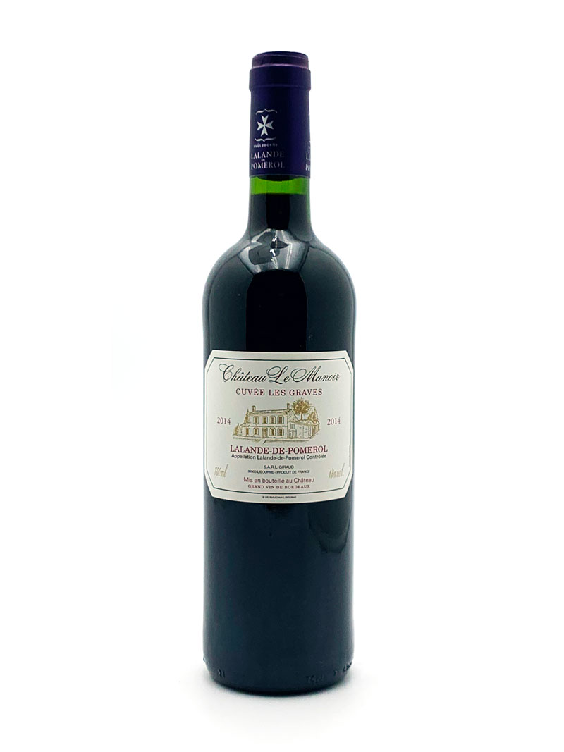 ル・マノワール｜シャトー・ル・マノワール　キュヴェ・レ・グラーヴ [2014] 750ml
